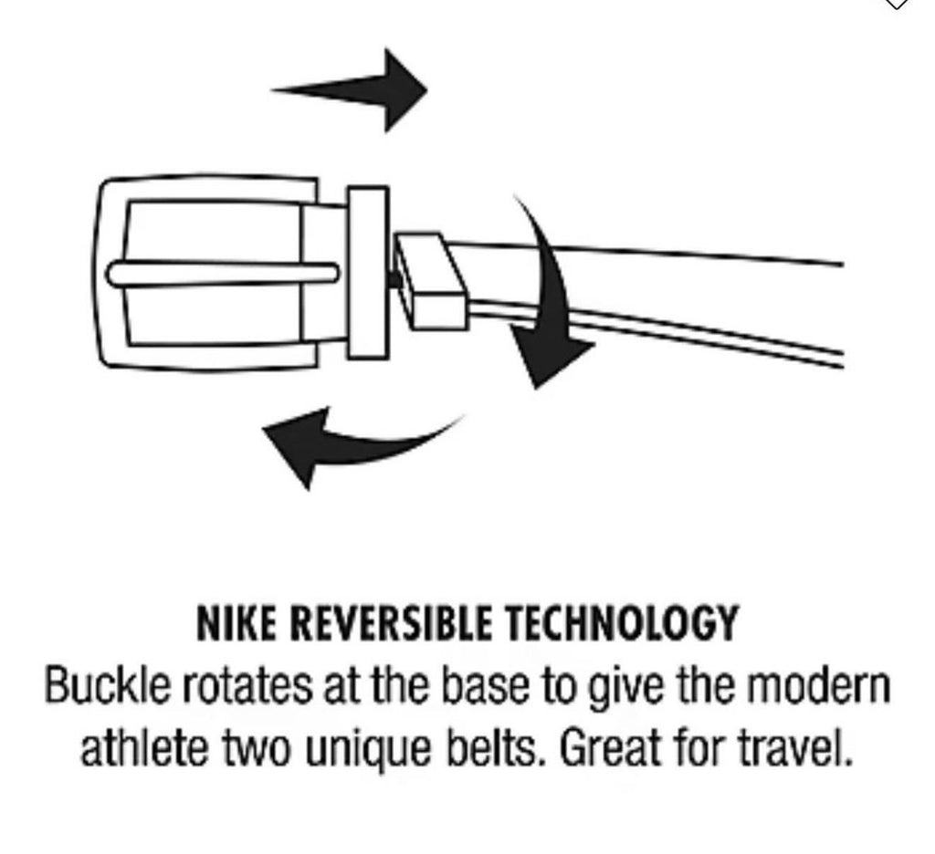 Cinturon Nike reversible