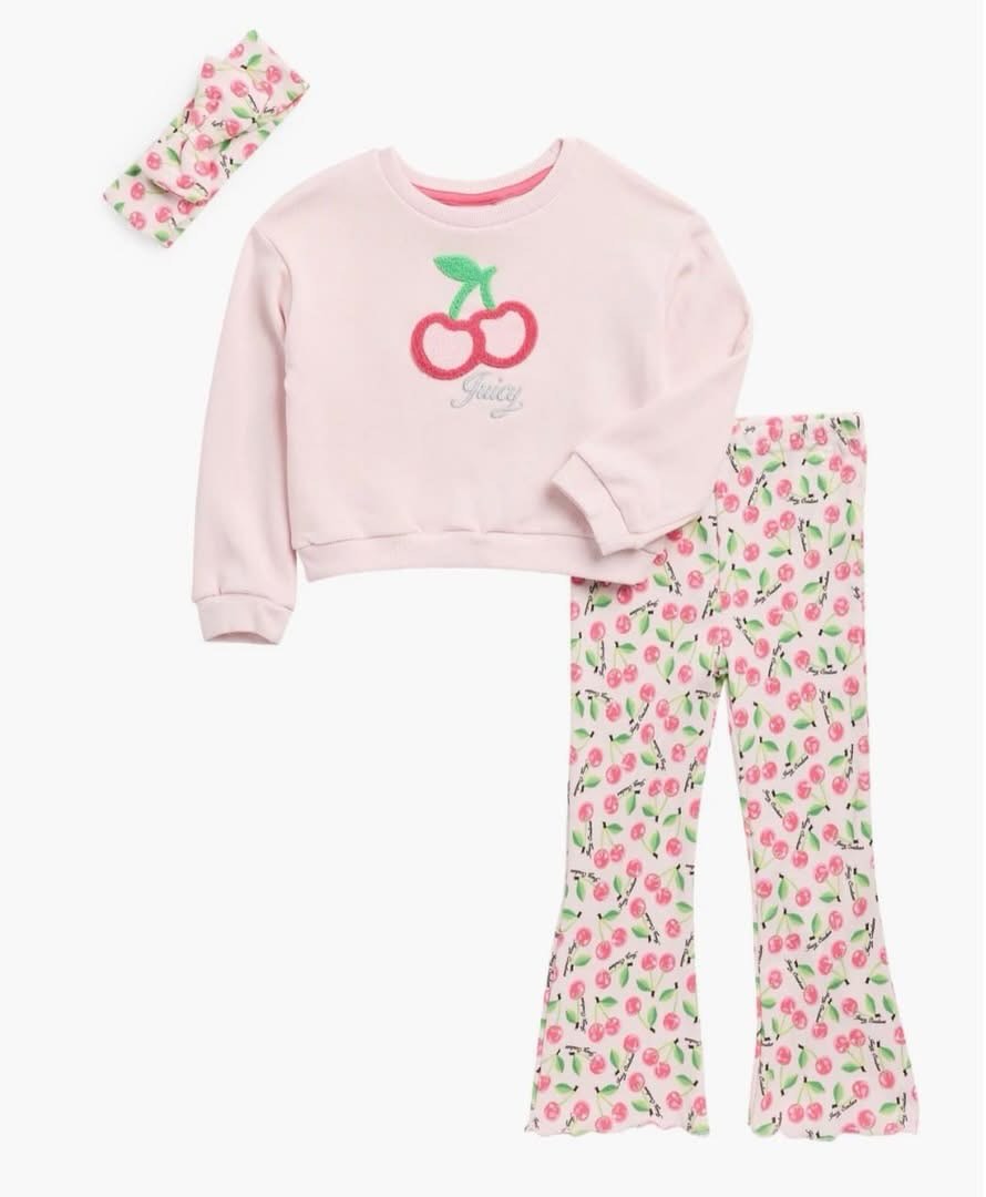 Set 3 pzas Juicy Couture Niña